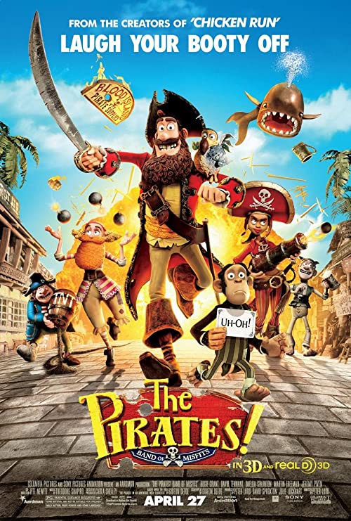 دزدان دریایی! گروهی از ناجورها (The Pirates! Band of Misfits)